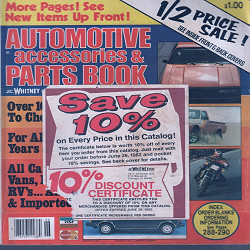 J.C. Whitney & Company 1982 Auto Parts & Accessories Catalog #421 1219 –  mr-magazine-hobby
